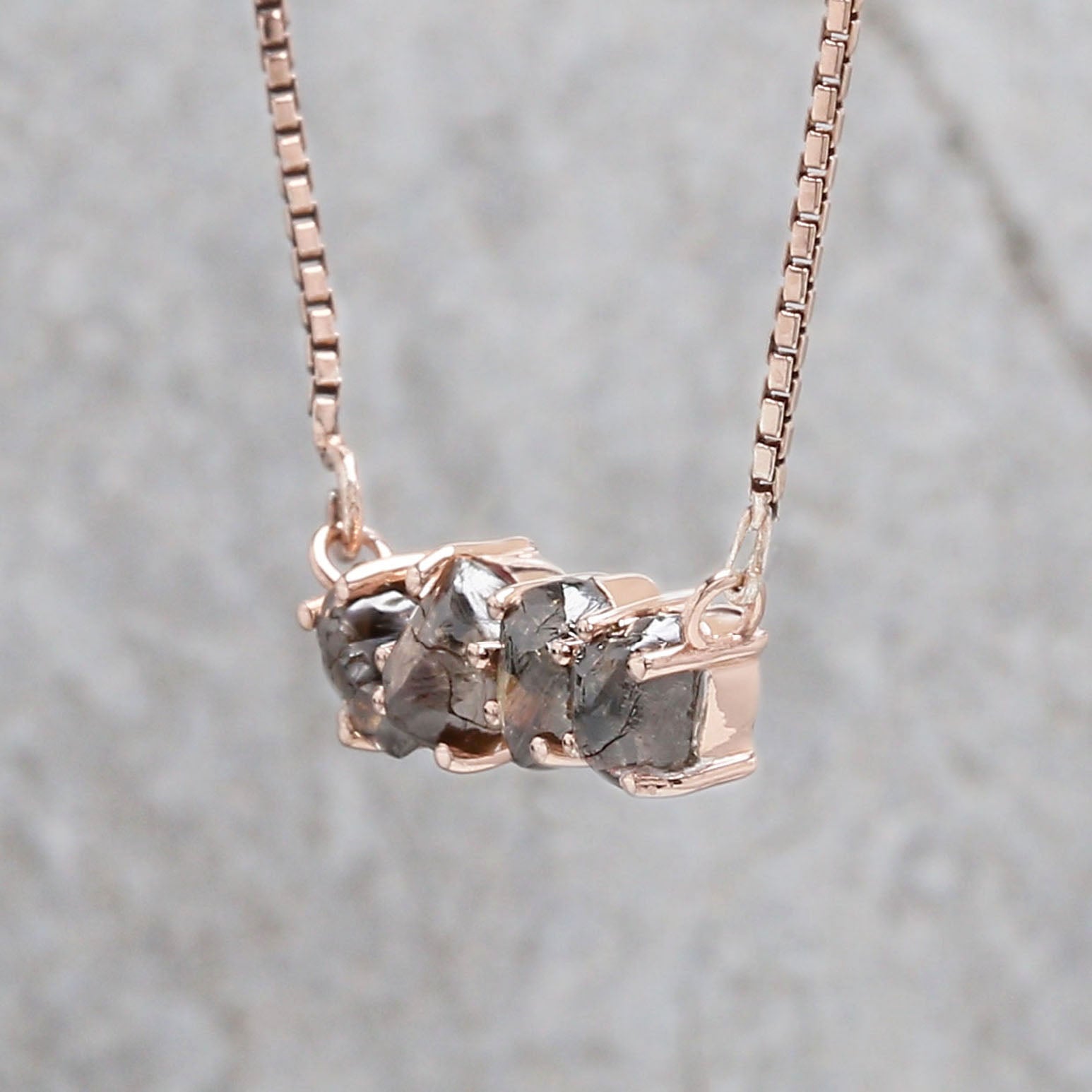 Rough Brown Diamond Pendant, Unique Diamond Pendant, Brown Diamond Pendant, Brown Rough Pendant, No Chain Including Only Pendant KDL6393
